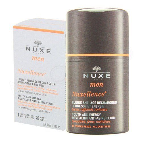 Nuxe Men Nuxellence Fluide Anti-Âge Rechargeur Jeunesse Et Énergie Flacon 50ml 