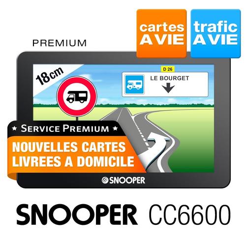 GPS camping car Snooper CC6600 PREMIUM