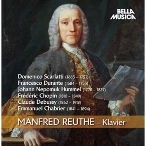 Domenico Scarlatti, Francesco Durante, Johann Nepomuk Hummel, Frédéric Chopin, Claude Debussy, Emmanuel Chabrier