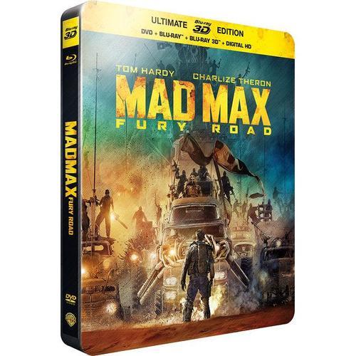 Mad Max : Fury Road - Steelbook Ultimate Édition - Blu-Ray 3d + Blu-Ray + Dvd + Copie Digitale