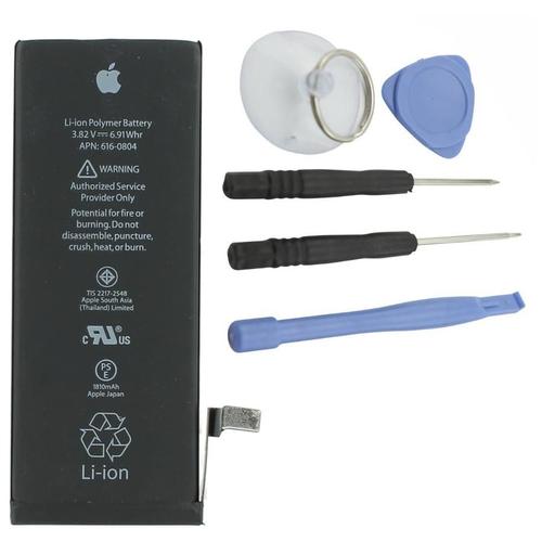 Batterie de remplacement et outils pour iPhone 6, 1810mAh 