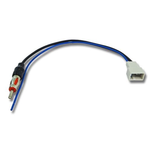 vhbw Adaptateur d'autoradio compatible avec Honda Accord 2008+ - Adaptateur d'antenne GT 13 (m) vers DIN 150 Ohm