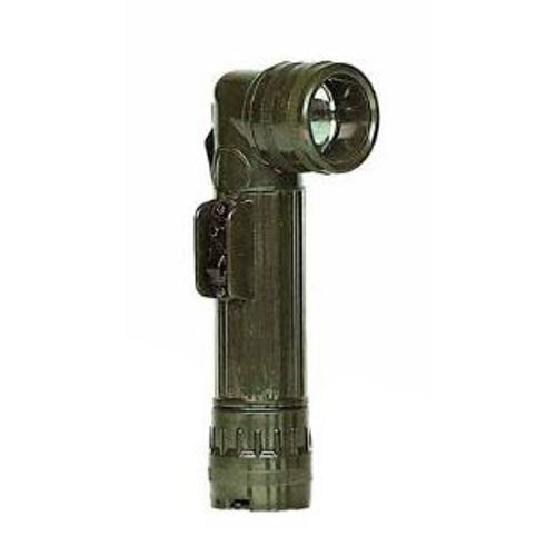 Lampe De Poche Olive Coudée 90° Modèle Tl-122 Us Miltec Airsoft 15142001