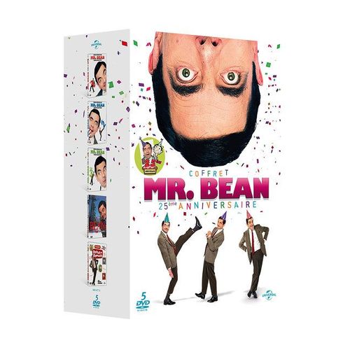 Coffret Mr. Bean 25ème Anniversaire : Vol. 1 À 3 + Bean, Le Film + Drôles De Grimaces