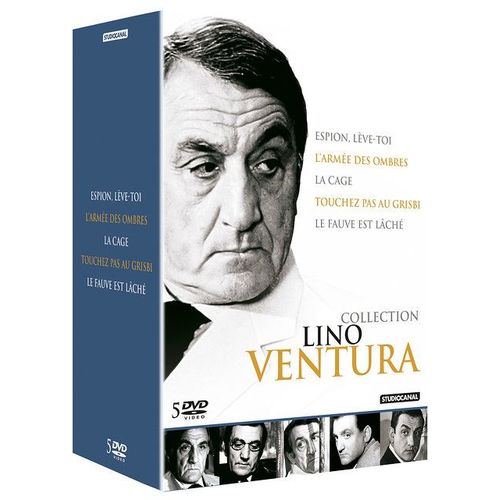 Collection Lino Ventura : Espion, Lève-Toi + L'armée Des Ombres + La Cage + Touchez Pas Au Grisbi + Le Fauve Est Lâché - Pack