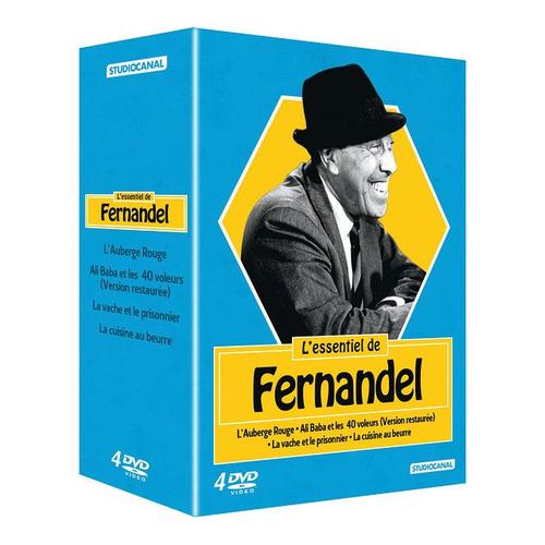 L'essentiel De Fernandel : L'auberge Rouge + Ali Baba Et Les 40 Voleurs + La Vache Et Le Prisonnier + La Cuisine Au Beurre - Pack 4 Dvd