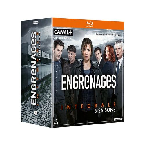 Engrenages - Intégrale 5 Saisons - Blu-Ray