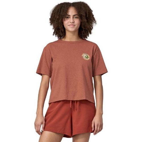 Unity Fitz Roy Easy Cut Responsibili-Tee - T-Shirt Femme Sienna Clay M - M