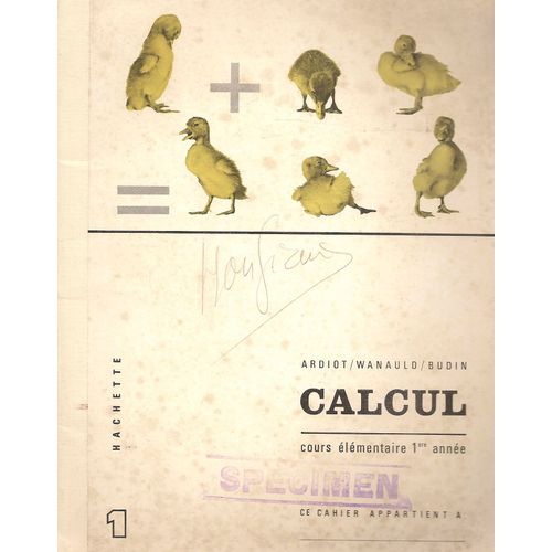 Calcul Cours Élémentaire 1ère Année
