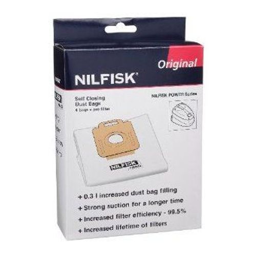 Nilfisk  107407639 BOITE DE 4 SACS HYGIENE