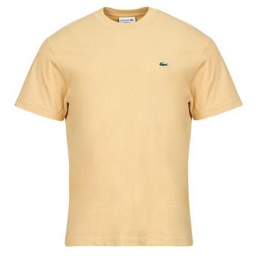 T-Shirt Lacoste Th7318 Jaune