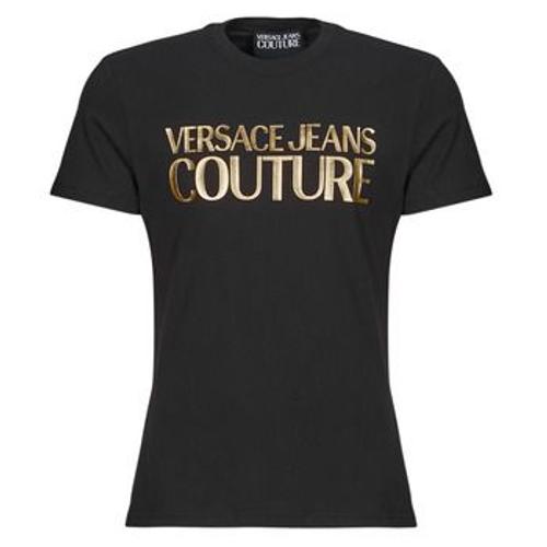 T-Shirt Versace Jeans Couture 76gaht00 Noir