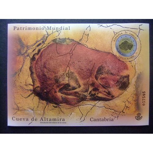  Espagne 2015 La Grotte D'altamira Bloc ** Mnh