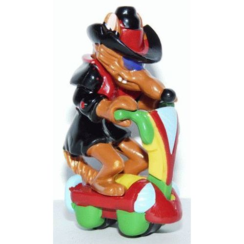Figurine Kinder Monobloc 2004 "Motocoyotes" Blackcoyote Q-F