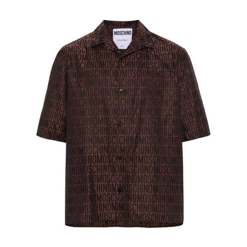 Moschino - Shirts > Short Sleeve Shirts - Brown