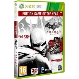 Batman - Arkham City - Game Of The Year Xbox 360 | Rakuten