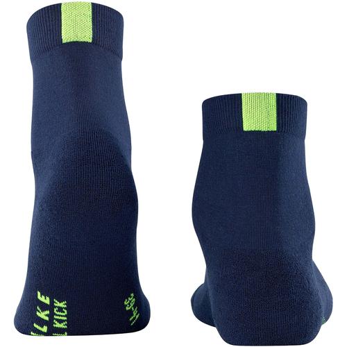 Falke Chaussettes Cool Kick Marine Bleu Foncé Jaune Bleu Taille 46-48