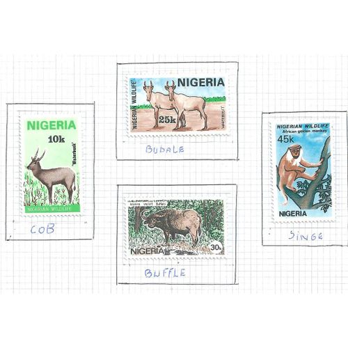 Nigeria N° 439 À 442