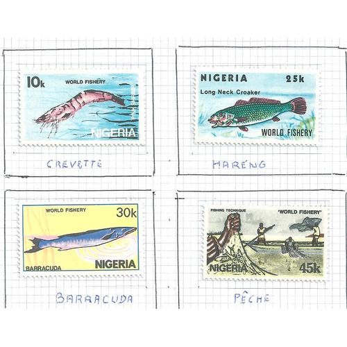 Nigeria N° 429 À 432