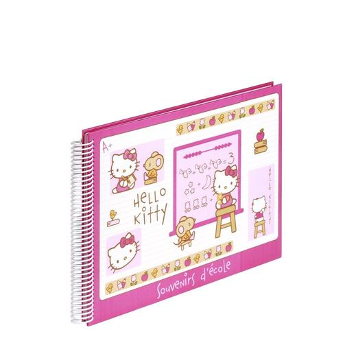 Panodia 721026s Album Hello Kitty Scolaire Pochettes De 36 Photos Illustrées 31 X 23 Cm