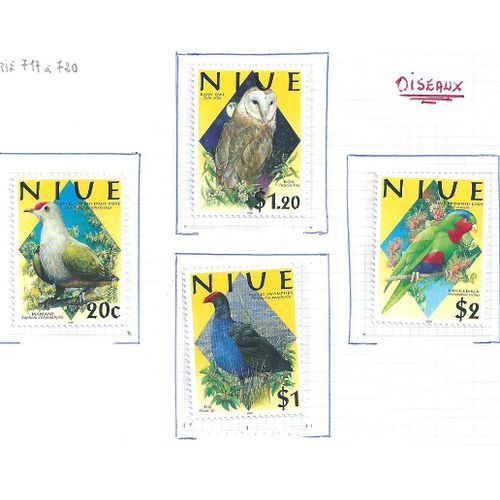 Niue N° 717 À 720