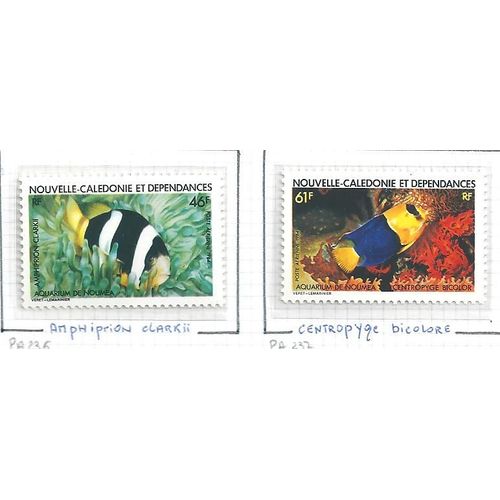 Nouvelle Caledonie N° Pa 236 & 237