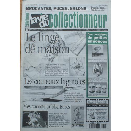 La Vie Du Collectionneur - Numéro 257 Du 29 Janvier 1999