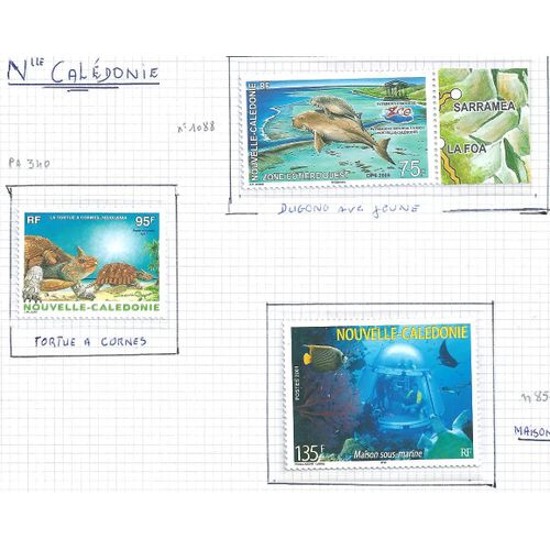 Nouvelle Caledonie N° 1088; 852; Pa 340