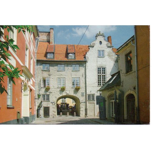 Carte Lettonie -  Riga - Ruotsalaiportti