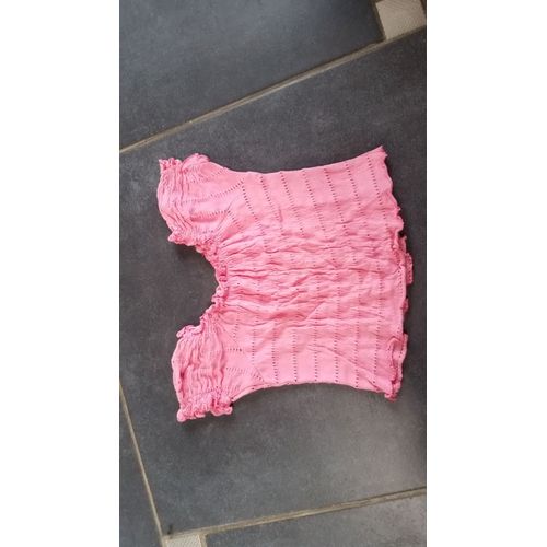 Top Rose À Manches Courtes 4 Ans