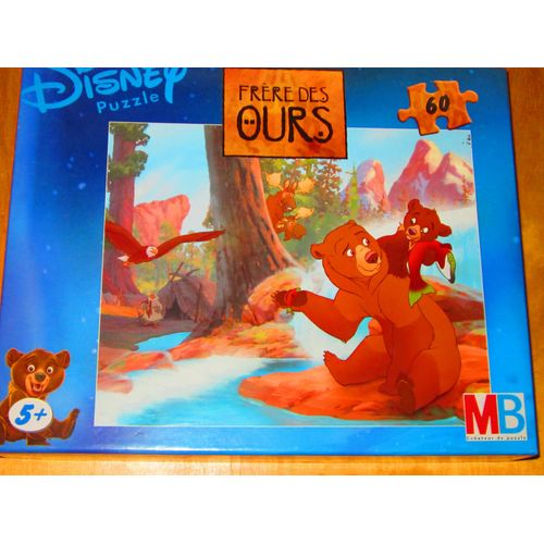 Puzzle 60 Pièces Freres Des Ours Mb Disney