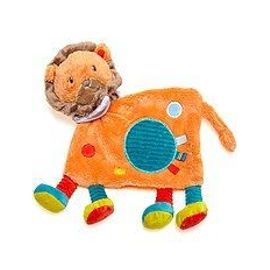 Doudou Lion Lionceau Orange Peluche Bebe Naissance Jungle Simba Toys Benelux 