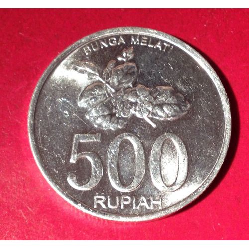 500 Rupiah, Bunga Melati, Bank Indonesia, 2003