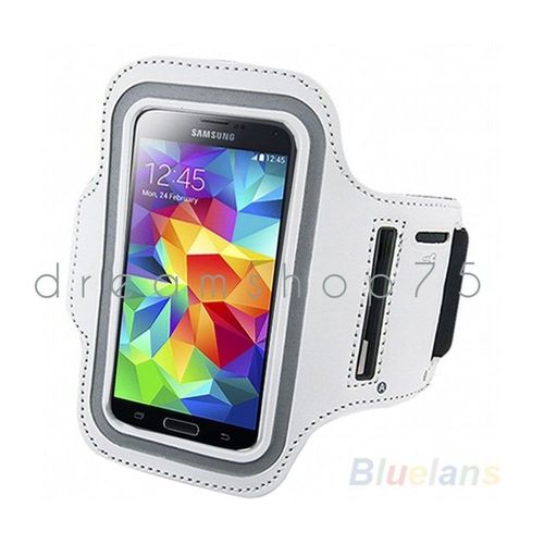 Housse Coque Etui Brassard De Sport Running Samsung Galaxy Note 3 Blanc Dreamshop75®