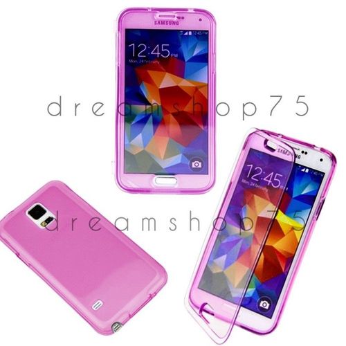 Housse Etui Coque Silicone Gel Pour Samsung Galaxy Note 4 Rose Dreamshop75®