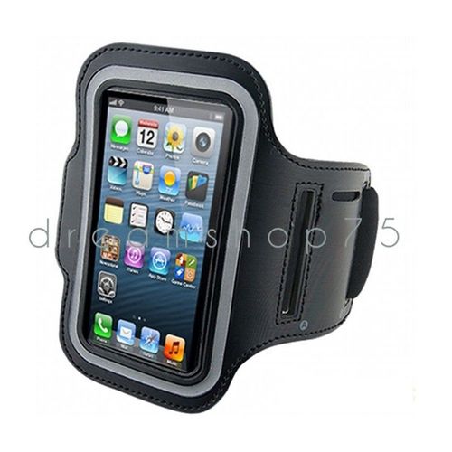 Housse Coque Etui Brassard De Sport Running Iphone 5/5s Noir Dreamshop75®