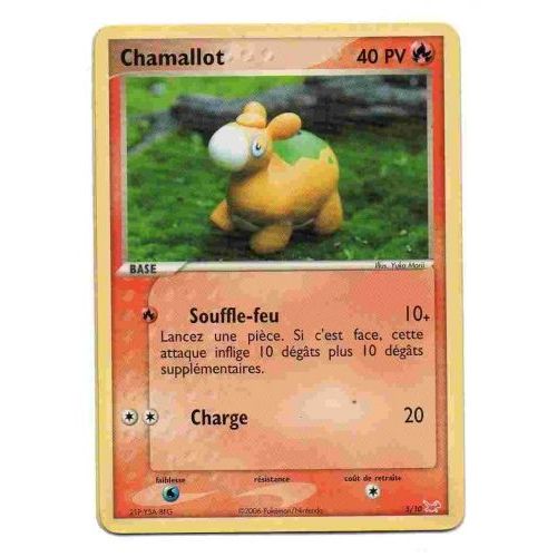 Pokémon - Chamallot - 40 Pv - 5/10