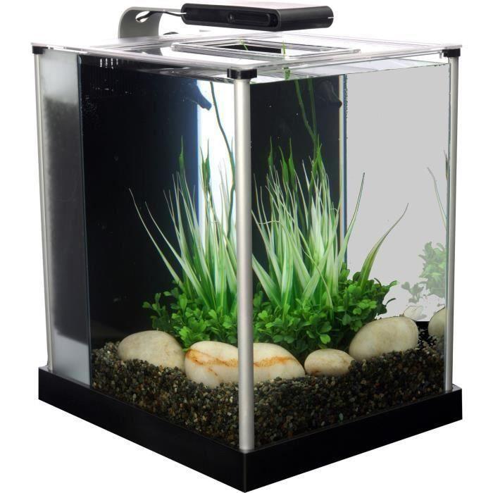 Fluval Spec XV Aquarium de 60 l Noir : : Animalerie