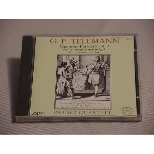 G.P. Telemann. Quatuors Parisiens Vol.2