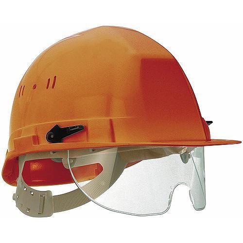 Casque de protection avec lunettes intégrées - Visiocéanic - Orange TALIAPLAST