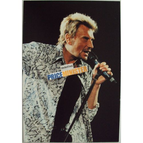 Carte Postale De Johnny Hallyday.Stade De France (J H 018)Photo Marc Castagnet.