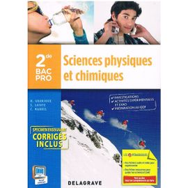 Sciences Physiques Et Chimiques 2e Bac Pro