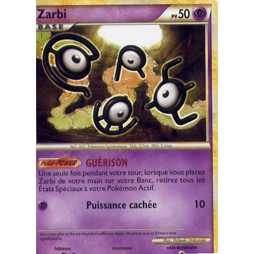 Pokemon - Zarbi - Base - 50 Pv - 51/102