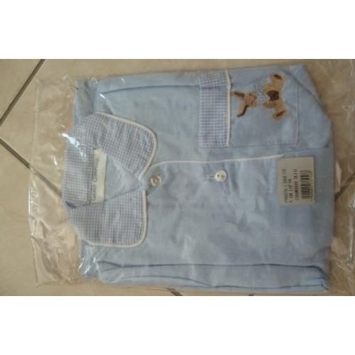 Chemise Liquette Grand Comptoir Bleu 1 Ans Neuf
