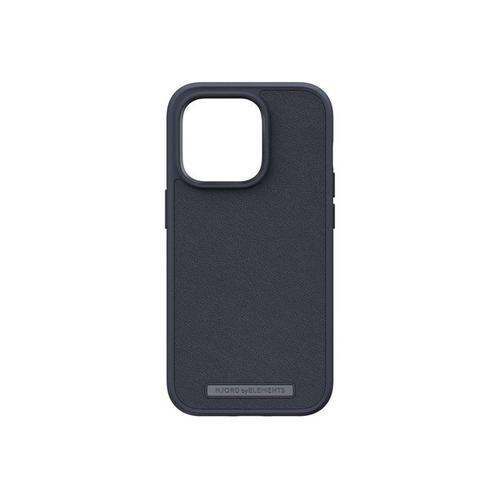 Njorð Byelements - Coque De Protection Pour Téléphone Portable - Compatibilité Avec Magsafe - Cuir Véritable, Plastique - Noir - Pour Apple Iphone 14 Pro