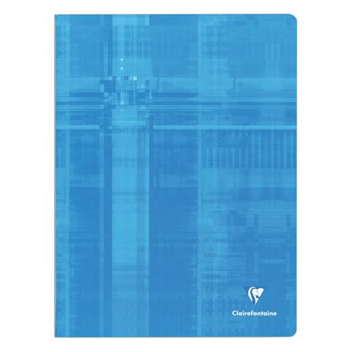 Clairefontaine Lot De 10 Cahiers Piqué 24x32 Cm 96p 90g Séyès Coloris Aléatoire