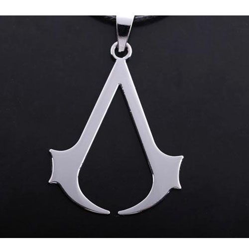 Necklace Collier Assassin's Creed Desmond Miles Connor Kenway Jeu Vidéo Tueurs Assassins. Black Sugar Boutique Cosplay Accessoires Déguisement Personnage Anime Manga Japonais.