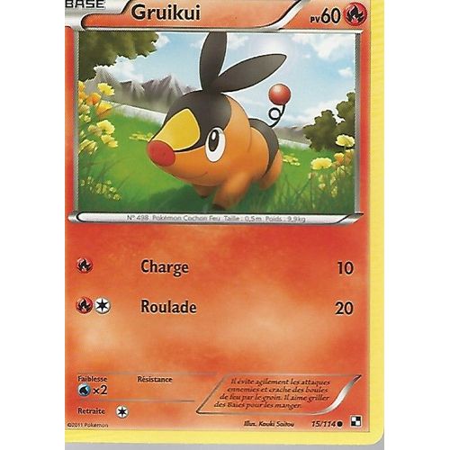 Pokemon - Gruikui - Pv60 - 15/114