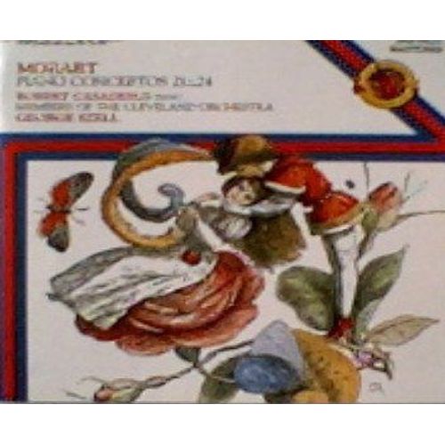 Mozart 2 Concertos N°21 K 467 En Do Majeur Pour Piano Et Orchestre Elvira Madigan & N°24 K 491 En Ut Mineur Cadences Camille Saint-Saëns Par Robert Casadesus Piano Cleveland Orchestra Dir George Szell