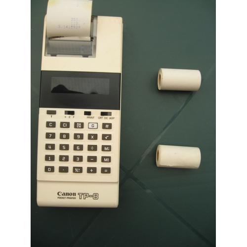 Calculatrice Canon TP-8